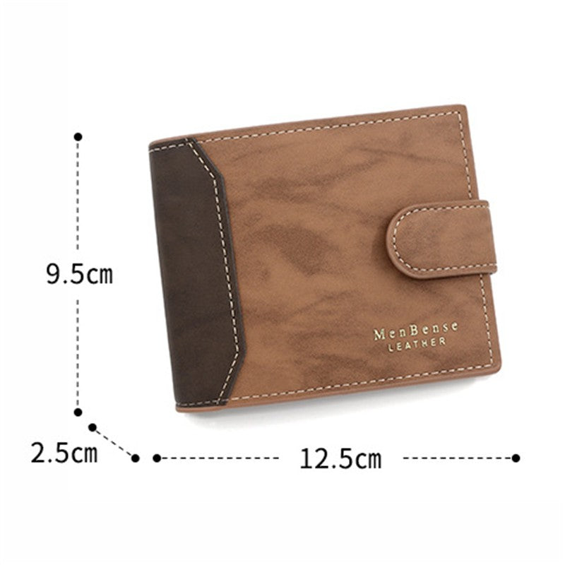 Carteira Masculina Valhalla Trisjem | Couro PU Vintage